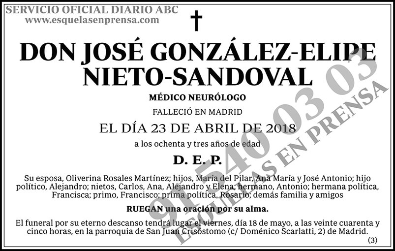 José González-Elipe Nieto-Sandoval